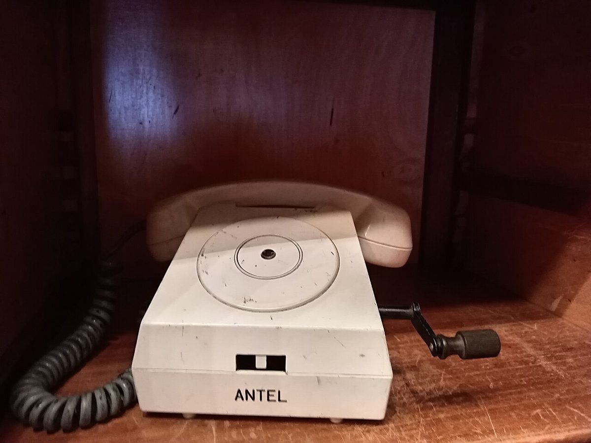 An old Antel telephone — Antel, Uruguay’s state telecom, is the easiest place to buy a uruguay sim card