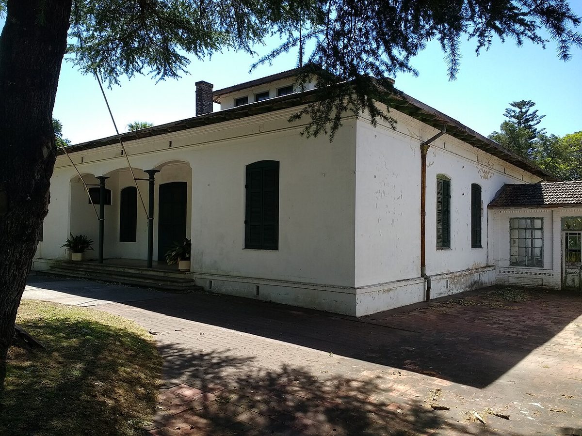 The Casa Grande, the manager's house in the Barrio Anglo company town at Fray Bentos