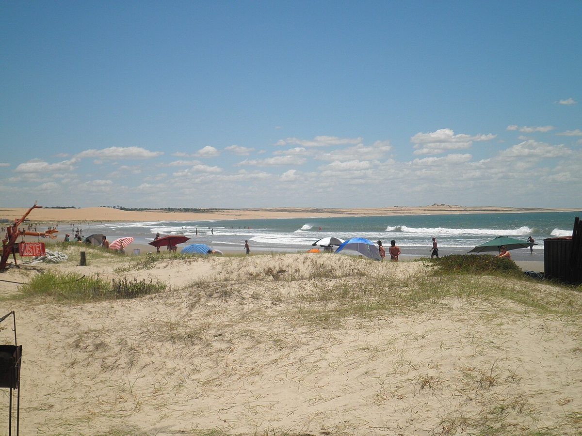 The off-grid beach at Cabo Polonio, reached only by 4x4 dune truck, Uruguay