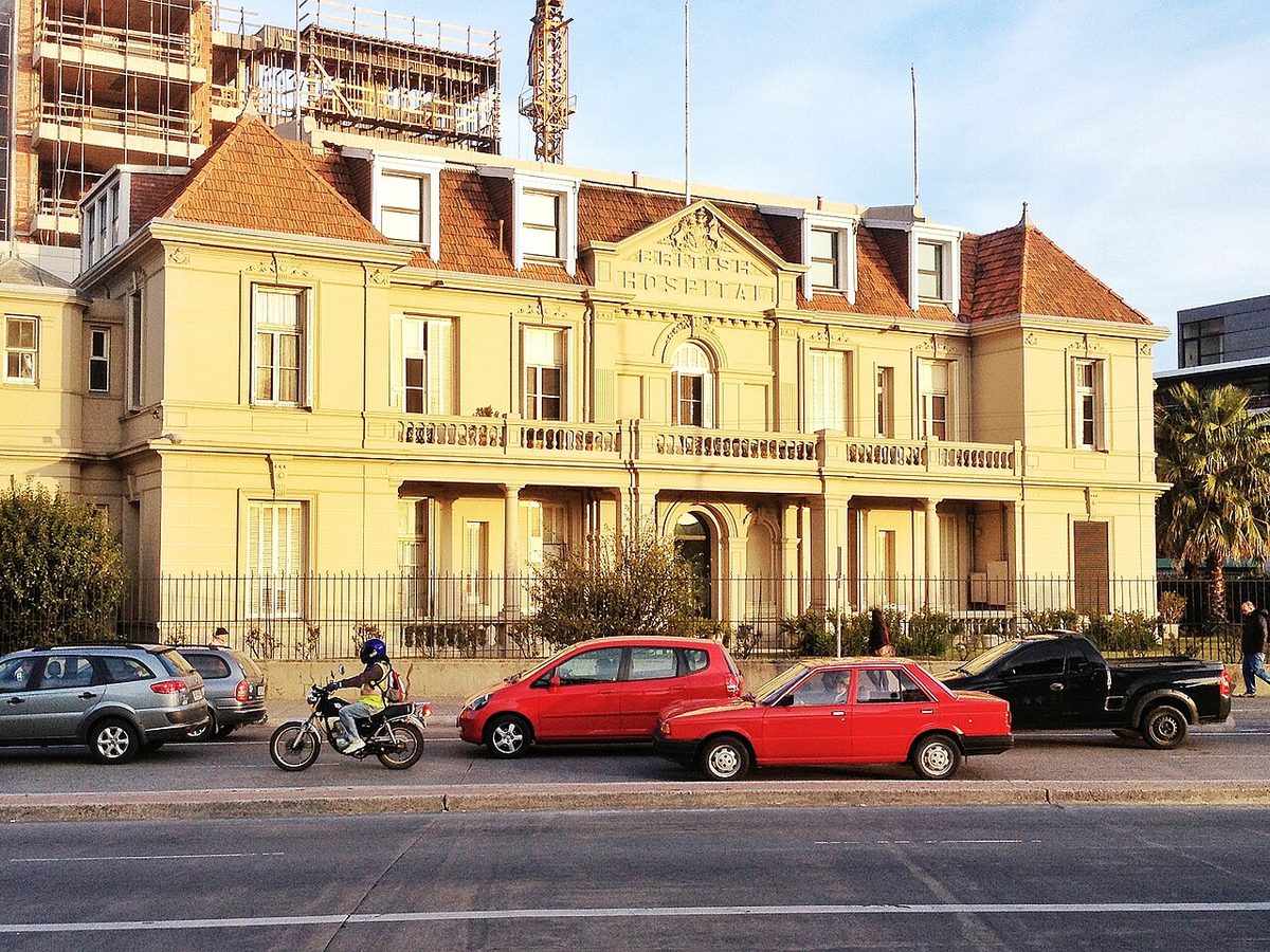 The Hospital Británico in Montevideo, a leading private hospital