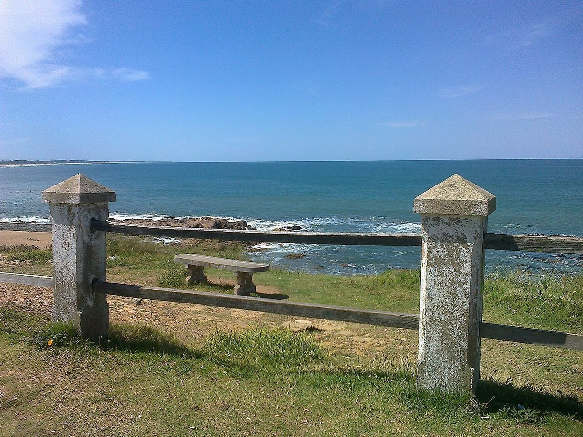 The beach at La Pedrera, a bohemian surf town on Uruguay's Rocha coast