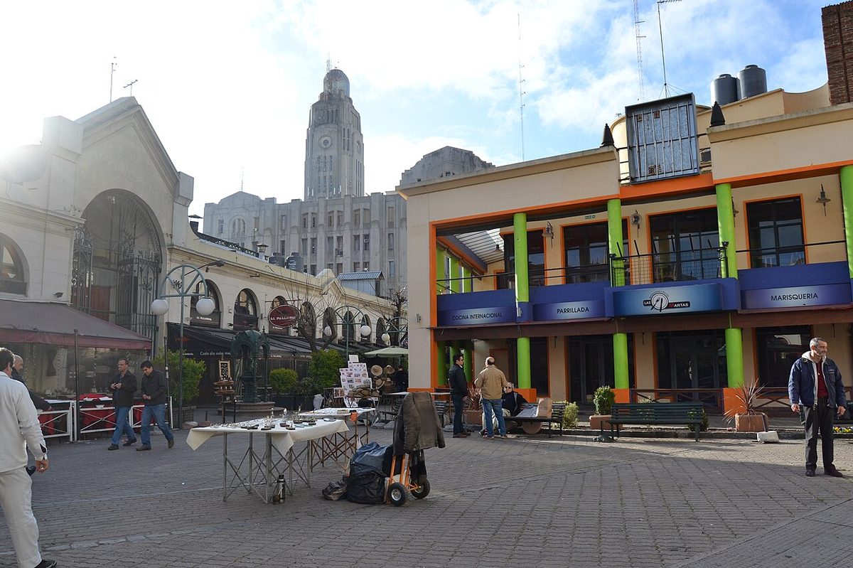 Mercado del Puerto in Ciudad Vieja, an easy walk from downtown Montevideo hotels