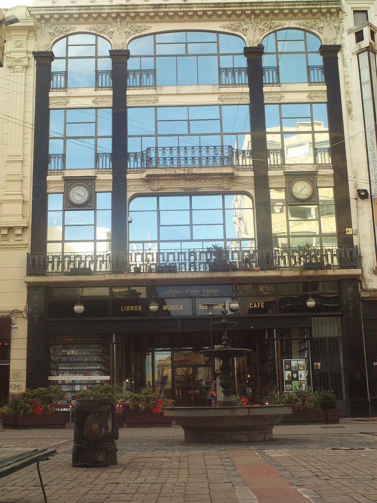 Inside Puro Verso, a grand Spanish-language bookshop in Montevideo