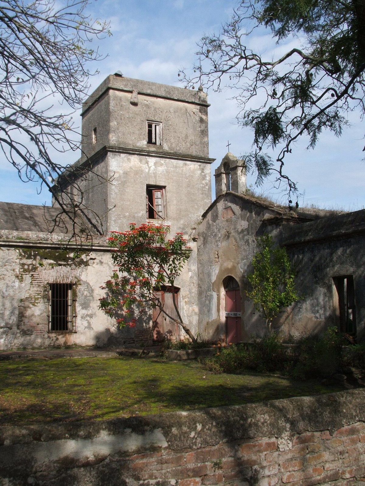 The historic chapel at Narbona, the landmark winery and lodge near Carmelo