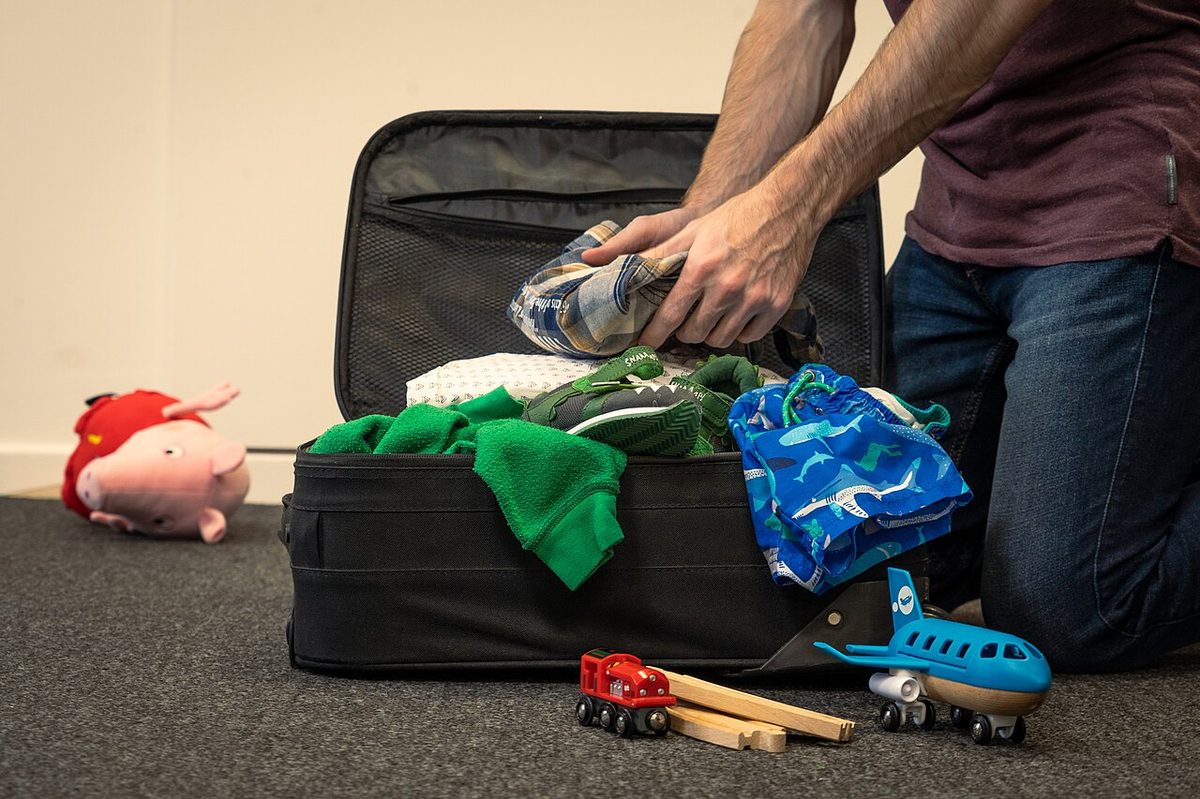 Packing a suitcase for a trip to Uruguay