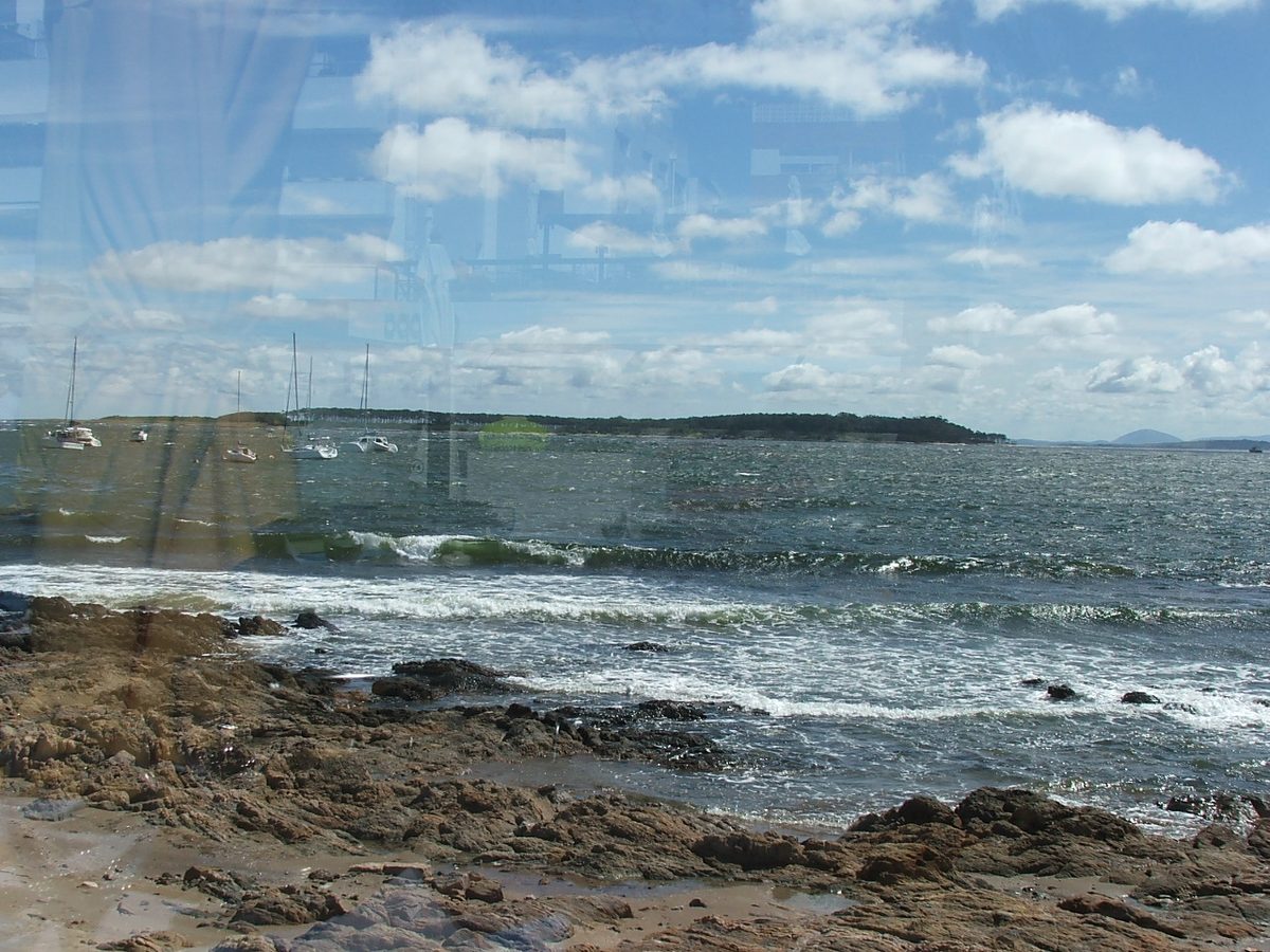 The Punta del Este peninsula and yacht-filled port at the heart of the resort